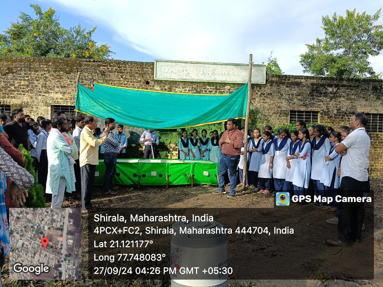 Group Photo after installation of Vermicomposting Unit
