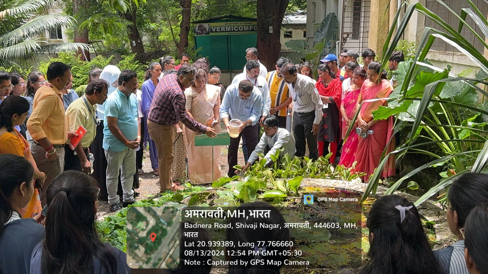 Guppy fish released in College tank