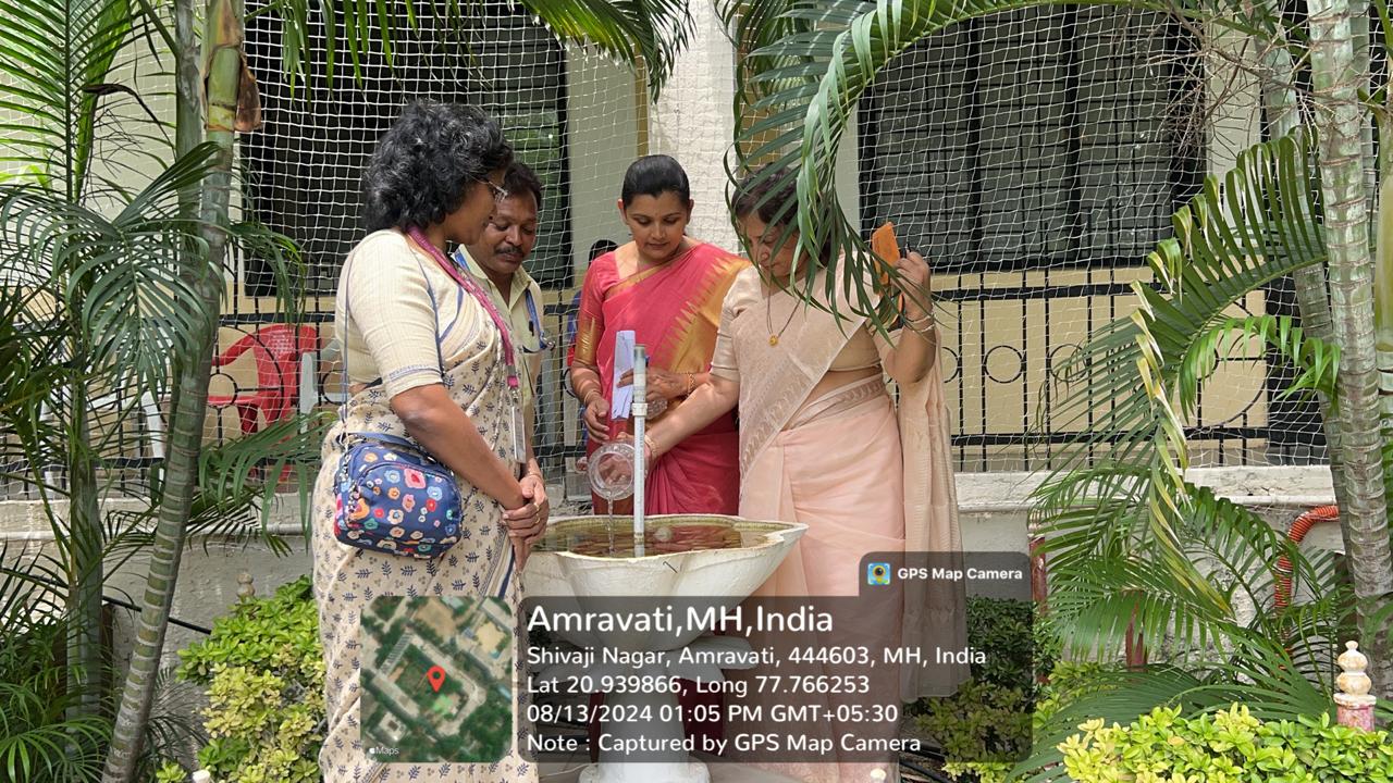 Guppy Fish released in Office Premises