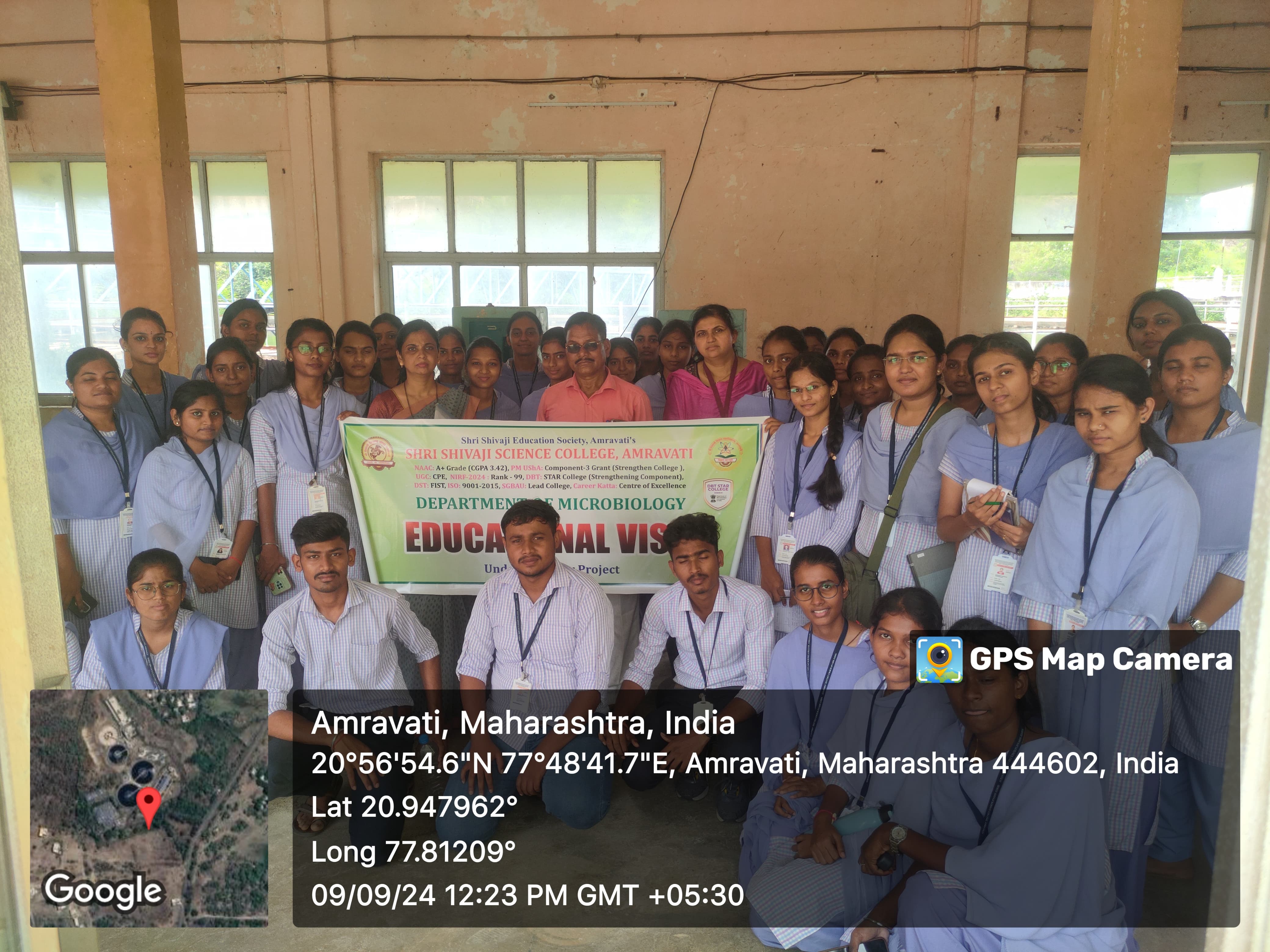 Students present during Visit