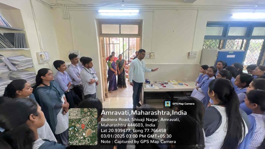 Demonstration session on Molecular biology including PCR by the expert Mr. Roshan Godse.