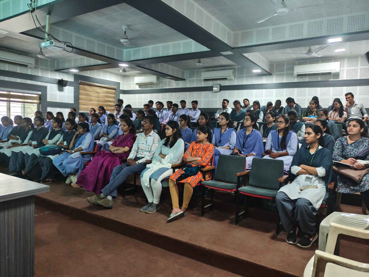 Students participated in training program