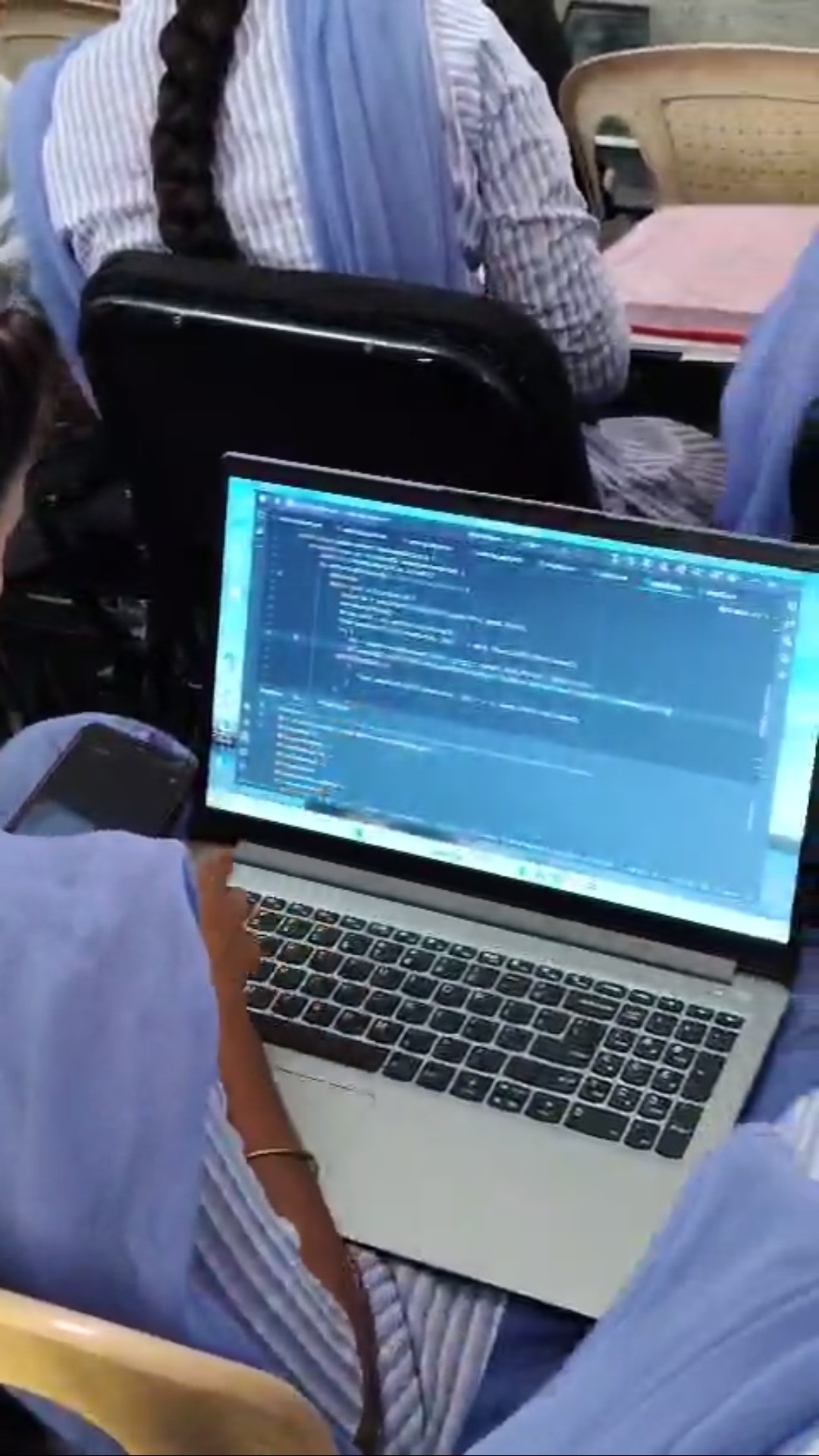 Active participation of students in MRP on Android based 3