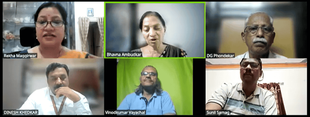 Participants with Prof. Ambudkar Madam