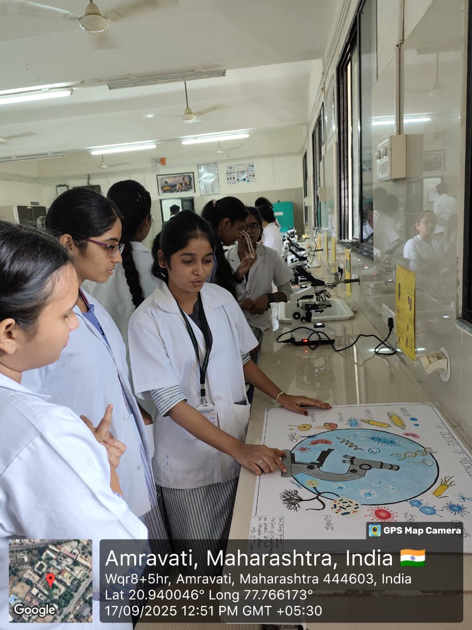 Through the microscope, a universe unfolds