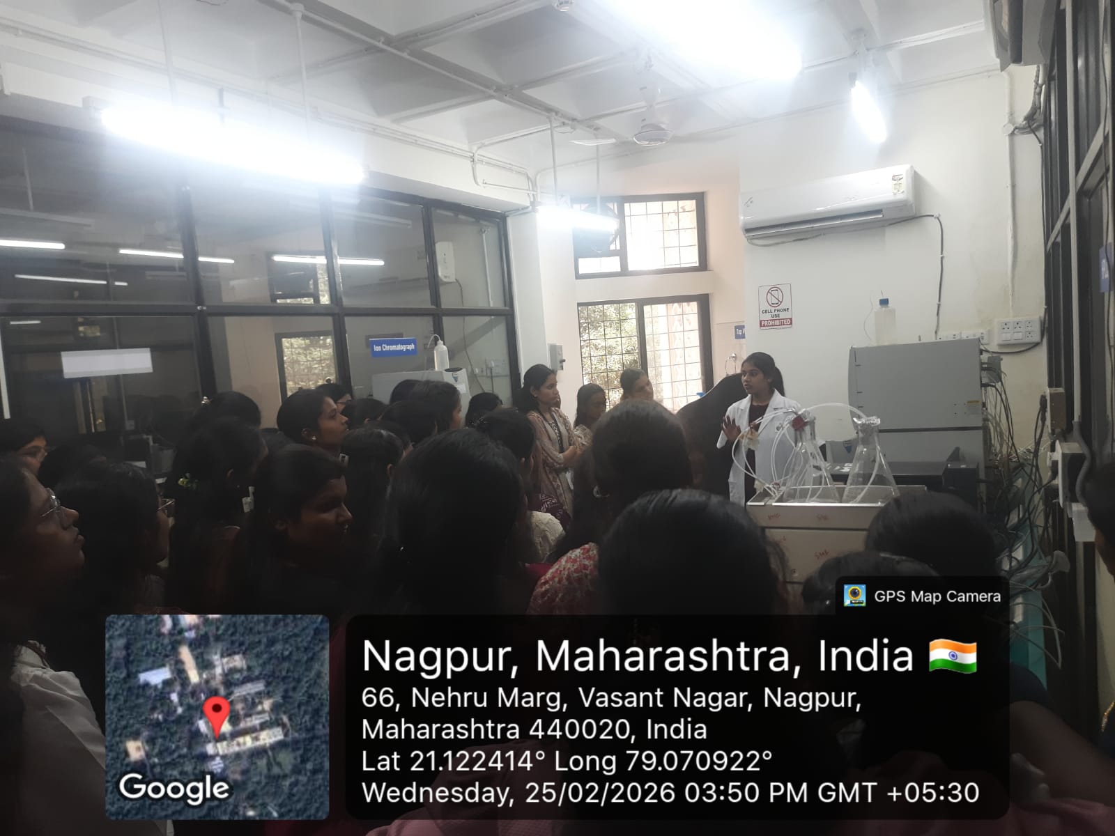 Working at NEERI Lab